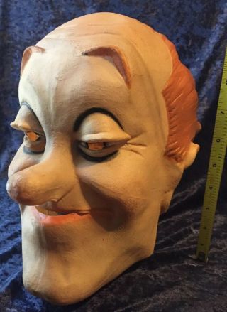 Vintage 1978 Cesar Latex Rubber “Stan” Laurel & Hardy Halloween Mask 70s Prop 2