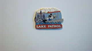 Disney Cast Exclusive Rare Htf Lake Patrol Mickey Mouse Pin