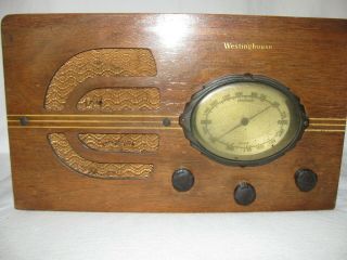 Vintage 1937 Westinghouse Radio Model Wr217 " Serenader " Rare