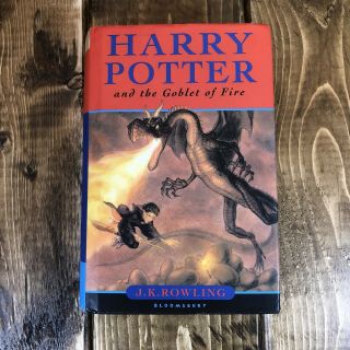 Harry Potter And The Goblet Of Fire First Edition Hardback Bloomsbury 2000