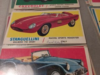 1961 TOPPS SPORTS CARS CARD SET 65 Cards Missing 28 3