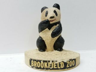 Vintage Antique Rare Brookfield Zoo Panda Chicago Figurine Animal Souvenir