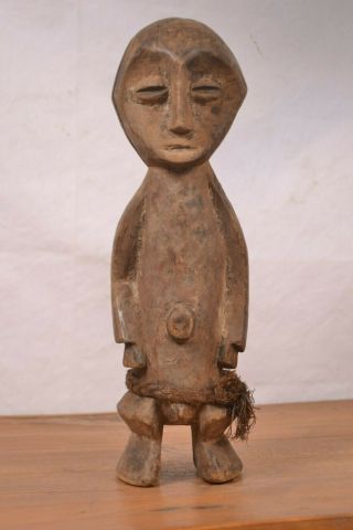 (african Tribal Art,  Unusual Lega Statue From Democratic Of Congo)