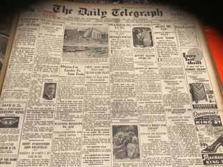 Old December 9 1932 Newspaper Ashes Cricket Horse Racing Holden Motors Arnotts