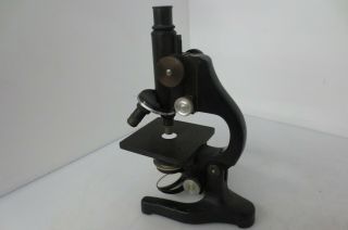 Vintage Ernst Leitz Wetzlar Microscope With Mirror 5