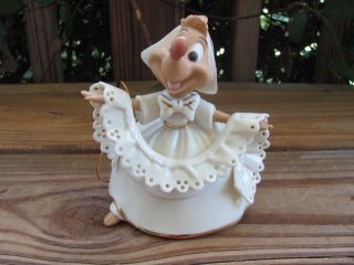 Lenox Disney Showcase Suzy Mouse Cinderella Figurine Box