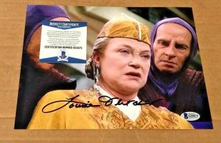 Louise Fletcher Signed 8x10 Star Trek Deep Space Nine Photo Beckett Certified
