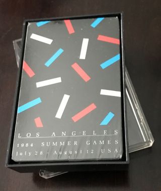Vintage Playing Cards 1984 Olympic Summer Games Los Angeles Rare