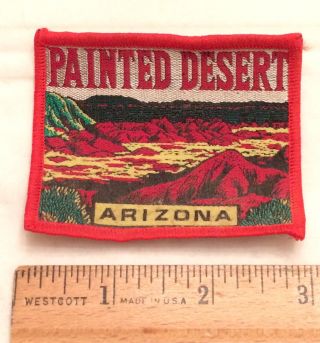 Painted Desert Arizona Az Souvenir Embroidered Patch