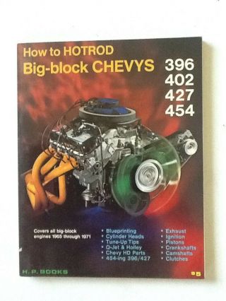 How To Hot Rod Big Block Chevys 396 402 427 454