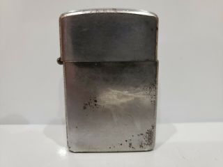 Vintage Champ Risable Windguard Made In Austria,  Silver Trench Lighter