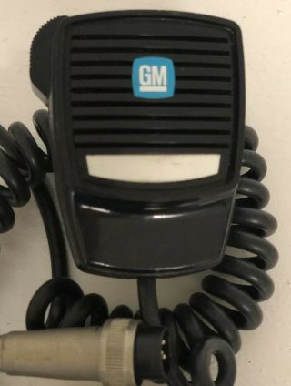 Vintage GM GENERAL MOTORS CB RADIO MIC 6