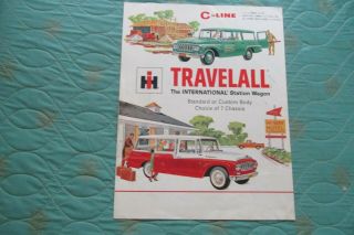 0617ih 1961 - 1962 International Harvester C - Line Travelall Sales Brochure
