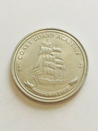 Vintage United States Coast Guard Academy Coin Token 1 - 1/2 "