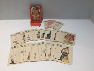 Vintage Whitman Old Maid Card Game