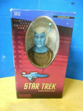 Sideshow Collectibles Star Trek Limited Edition Bust - Andorian -