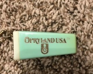 Vintage Souvenir Opryland Keychain Viewfinder