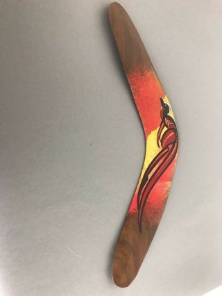 Jabiru Wooden Wood Boomerang 14 " Australian Timber Bird Design