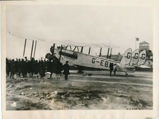 Imperial Airways 1927 Press Photo Four Women In Historic Flight Uk To Cairo