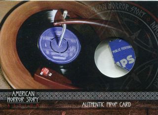 American Horror Story Asylum Prop Card P6 Broken Record