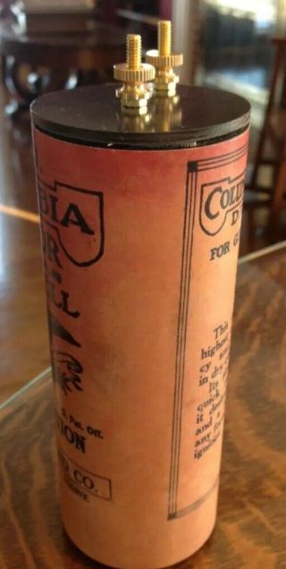 Antique Refillable 6 Columbia Dry Cell Battery Telephone,  Radio,  Lantern 3