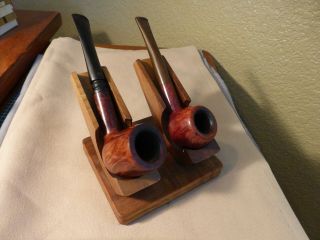 Two (2) Made In England Estate Pipes - Orlik & Clubhouse -