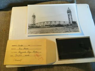 Vintage Photos & Negative Haven Railroad Bridge Buzzard 