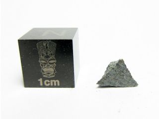 Worden L5 0.  17g Partial Slice Of 1997 Car Crushing Chondrite Meteorite
