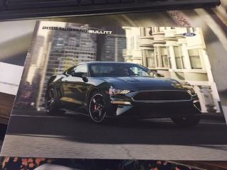 2019 Ford Mustang Bullitt Sales Brochure