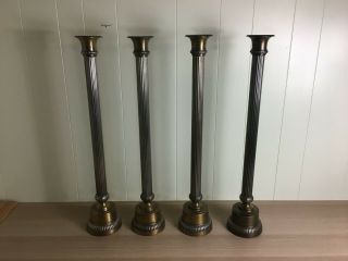 Set Of 4 Altar Candles,  26 Inches