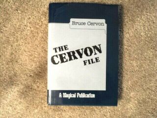 The Cervon File - Bruce Cervon 1st Edition