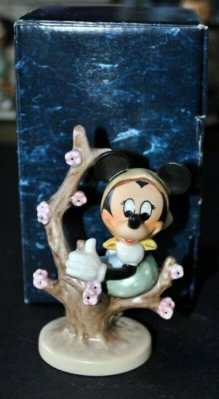 Goebel Disney Minnie Sitting In A Tree