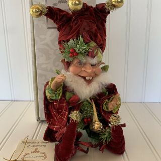 Jester Elf Small By Mark Roberts Christmas Limited Edition