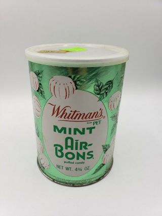 Air - Bons Puffed Candy Container.  Vintage.  Whitman 