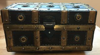Rare Gurkha Warlord Wooden Treasure Chest Cigar Box Limited Edition