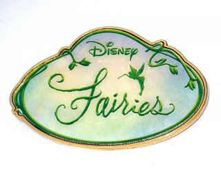 Le 100 Disney Pin✿tinker Bell Tink Fairy Friends Puzzle Interlocking Title Logo