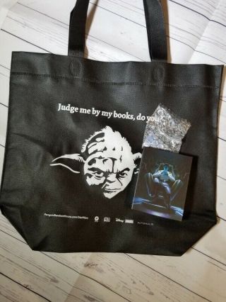 Sdcc 2019 Star Wars: Thrawn Treason Signed Audiobook Pin And Bag In Hand