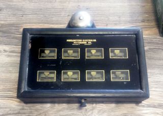 Vintage Servant Call Bell Box,  Morganstern Electric Pittsburgh,  Pa.