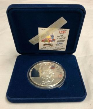 5 Oz Disney Sneezy Snow White 50th Anniversary 1987 Rare 999 Silver Coin