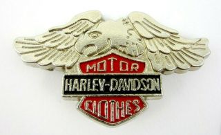 Harley Davidson Motor Clothes Pin Badge