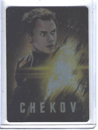 Star Trek Beyond Movie Metal Poster Chekov Mc8