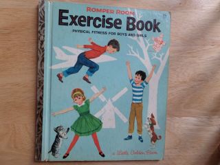 Romper Room Exercise Book,  A Little Golden Book,  1964