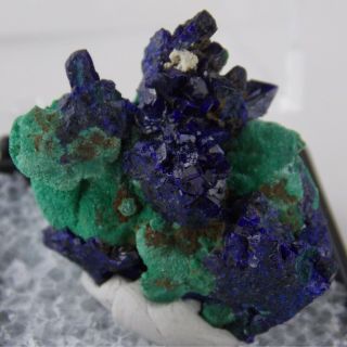 Azurite And Malachite Crystals - 2.  9 Cm - Bisbee,  Arizona 22448
