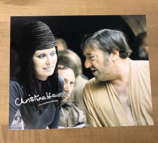 Christine Hewett (deceased) Autograph Photo Star Wars Celebration Tonnika Sister
