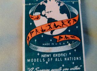Vintage ' MODELS of ALL NATIONS ' ; PIN - UP ART DECK of 52 CARDS by Frederic Ent. 3