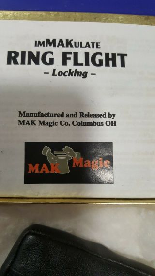 Mak magic david blevins ring of lmakulate flight magic trick 2
