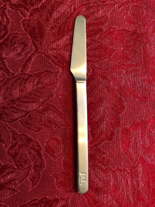 Vintage Jal Japan Airlines Stainless Flatware Knife
