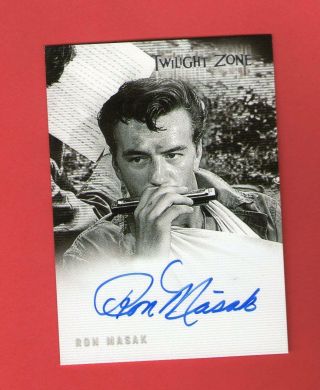 Twilight Zone Series 4 - Autograph Card: A84 Ron Masak