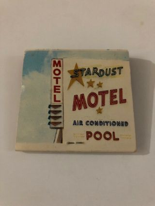 Vintage Full Matchbook Stardust Hotel Miami Florida