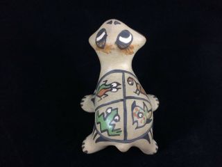 Santa Clara Pottery Turtle By Stephanie Naranjo 3